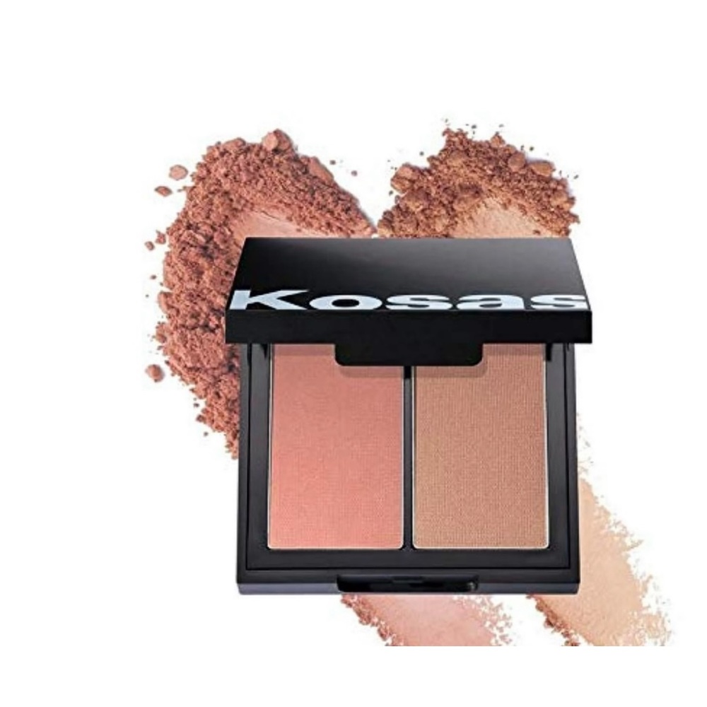 Kosas Pressed powder blush and highlighter